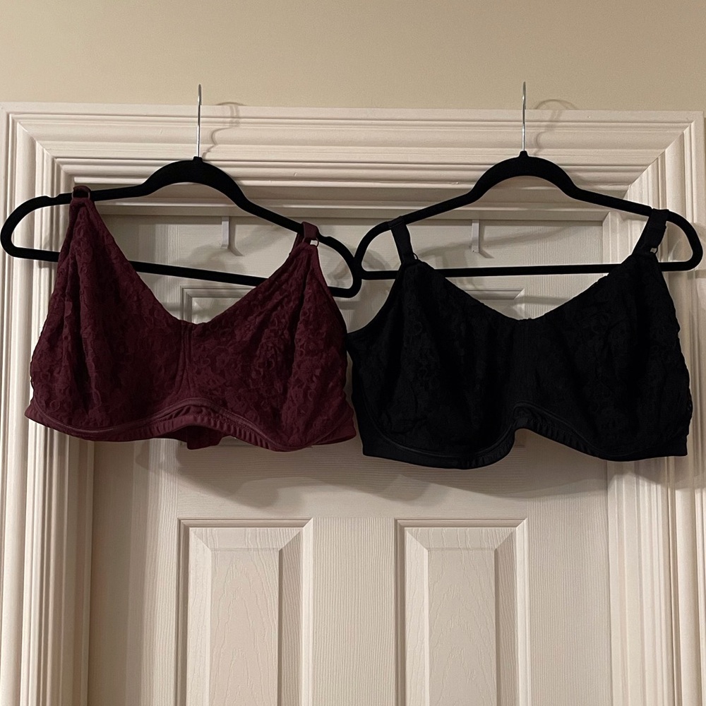 Two Comfort Choice plus size bras